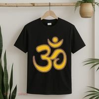 Om Meditation Spiritual Ancient Symbol Peace Yoga Aum Omkara T-Shirt thumb 2