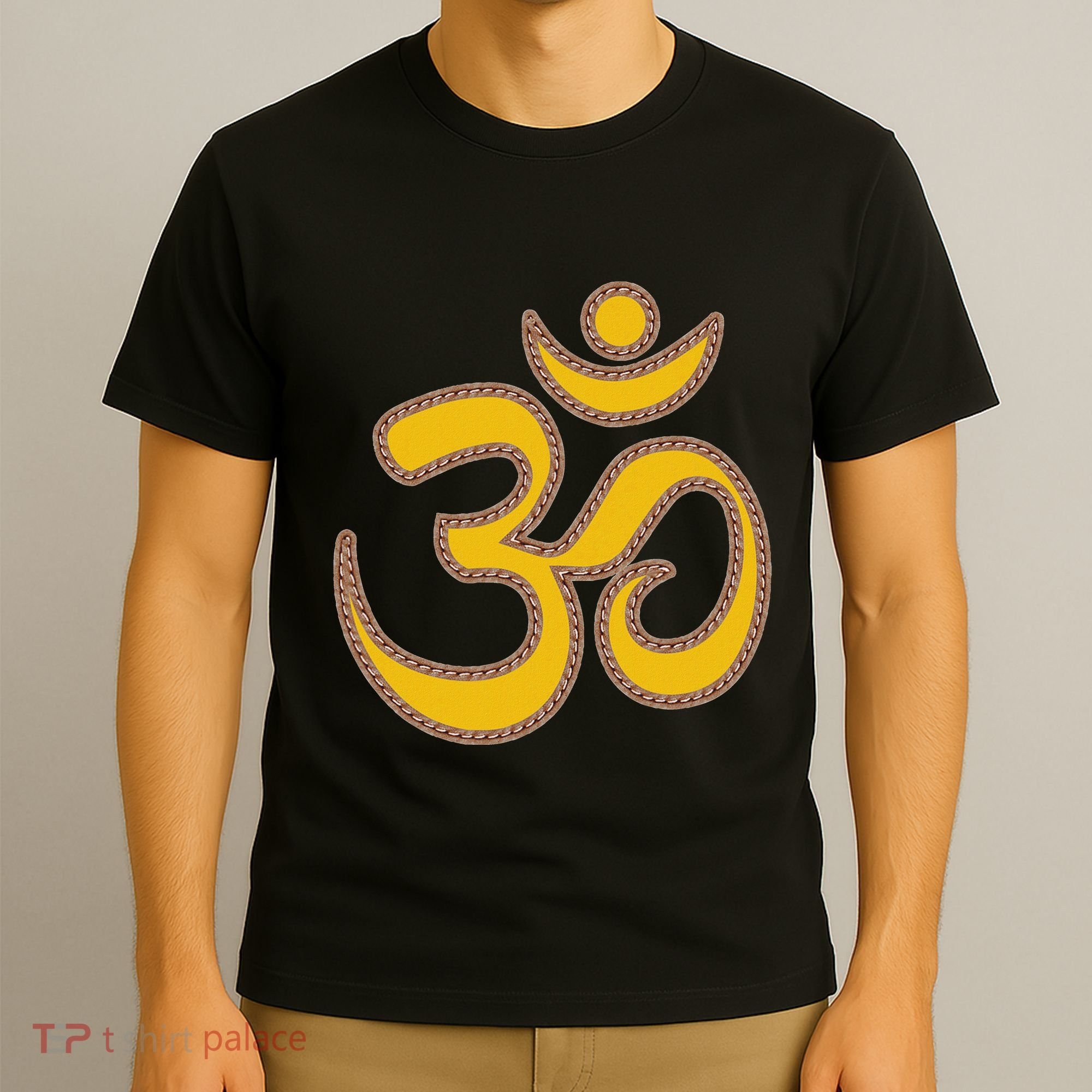 Om Meditation Spiritual Ancient Symbol Peace Yoga Aum Omkara T-Shirt