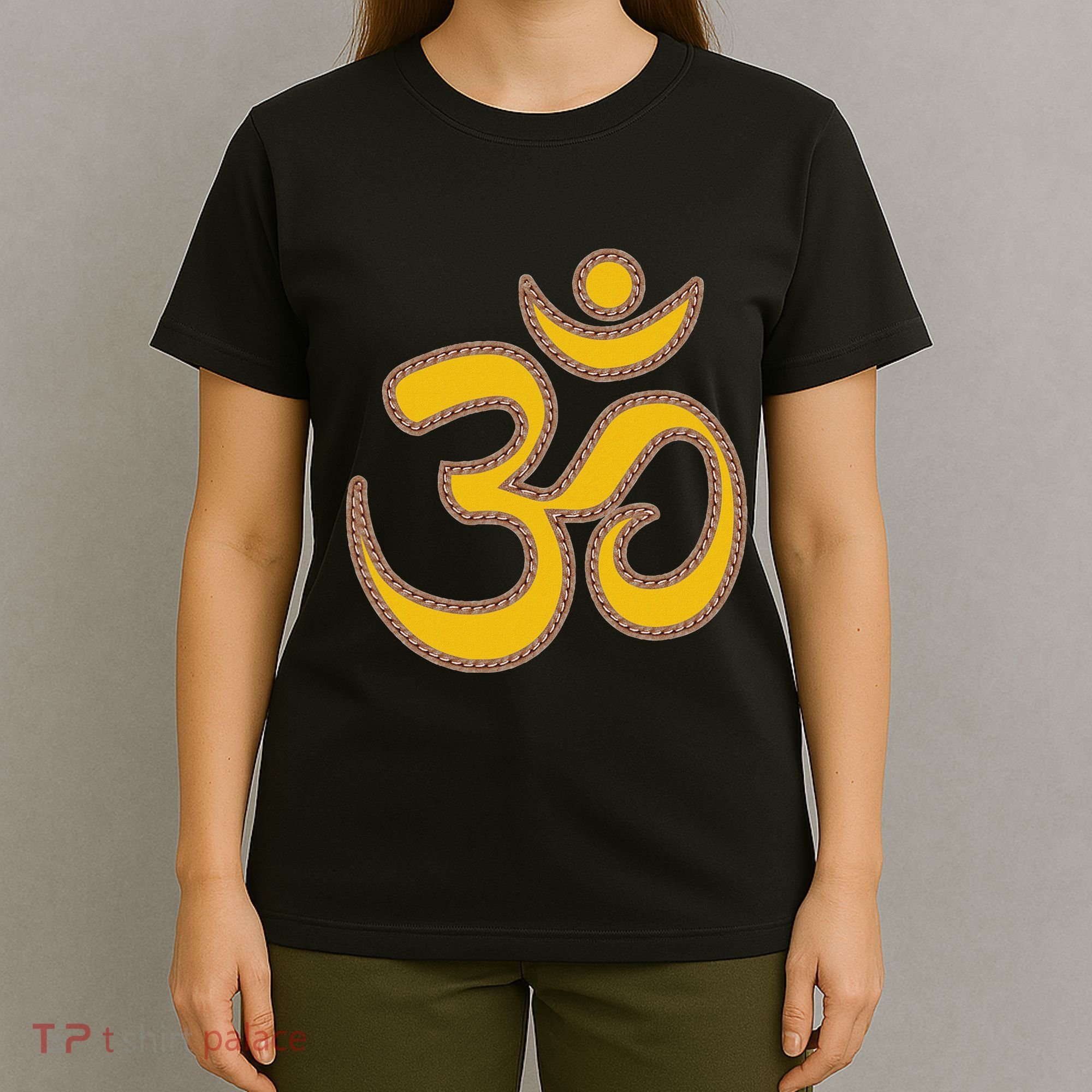 Om Meditation Spiritual Ancient Symbol Peace Yoga Aum Omkara T-Shirt