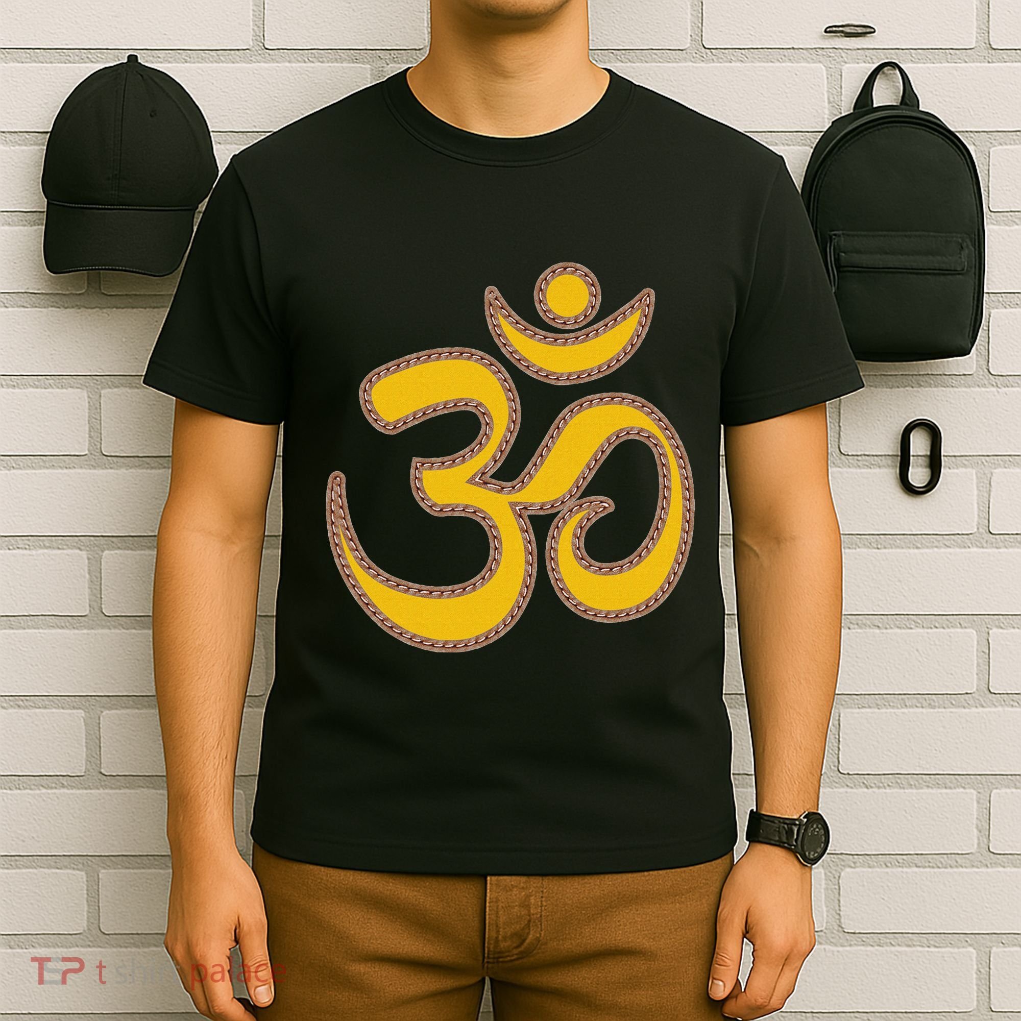 Om Meditation Spiritual Ancient Symbol Peace Yoga Aum Omkara T-Shirt