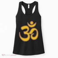 Om Meditation Spiritual Ancient Symbol Peace Yoga Aum Omkara Women's Tank Top thumb 0