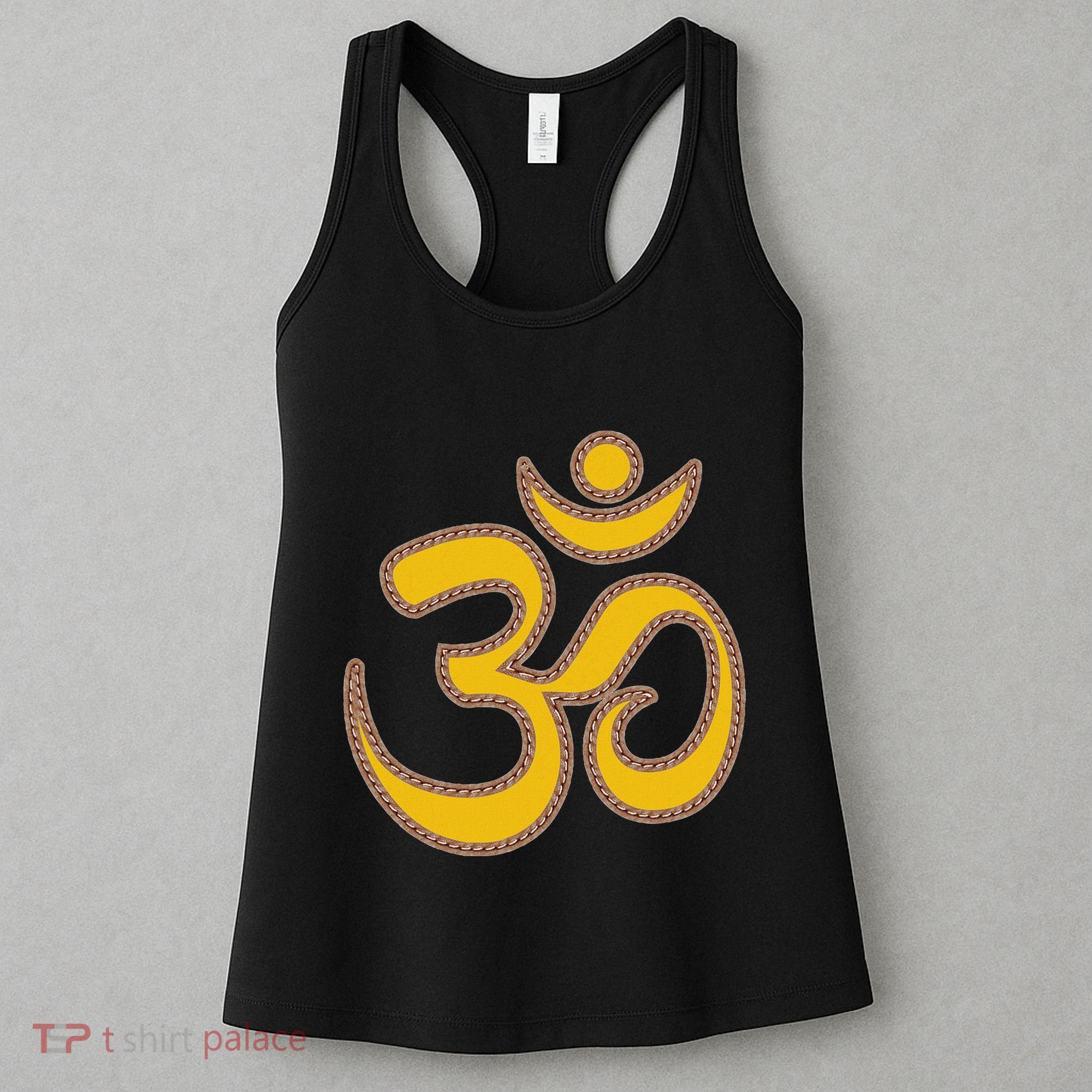 Om Meditation Spiritual Ancient Symbol Peace Yoga Aum Omkara Women's Tank Top