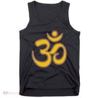 Om Meditation Spiritual Ancient Symbol Peace Yoga Aum Omkara Tank Top thumb 0