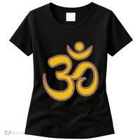 Om Meditation Spiritual Ancient Symbol Peace Yoga Aum Omkara Women's T-Shirt thumb 0