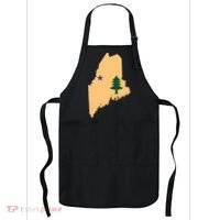 Original Maine State Flag Gift Northern New England Dirigo Apron thumb 0