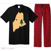 Original Maine State Flag Gift Northern New England Dirigo Pajama Set thumb 0