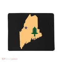 Original Maine State Flag Gift Northern New England Dirigo Mousepad thumb 0