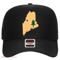 Original Maine State Flag Gift Northern New England Dirigo Hat thumb 0