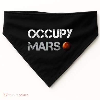 Occupy Mars Space Explorer USA-Made Doggie Bandana