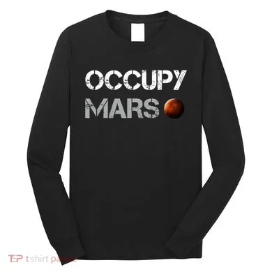 Occupy Mars Space Explorer Long Sleeve Shirt