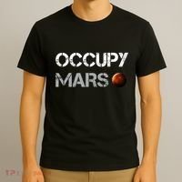 Occupy Mars Space Explorer T-Shirt thumb 3