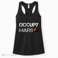 Occupy Mars Space Explorer Women's Tank Top thumb 0