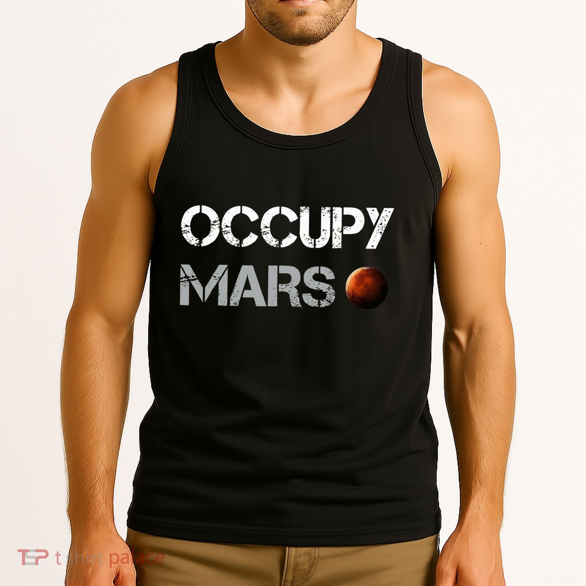 Occupy Mars Space Explorer Tank Top
