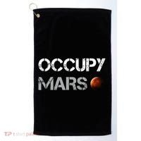 Occupy Mars Space Explorer Golf Towel thumb 0