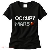 Occupy Mars Space Explorer Women's T-Shirt thumb 0