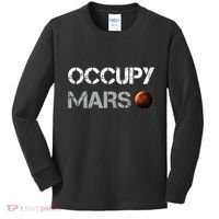 Occupy Mars Space Explorer Kids Long Sleeve Shirt thumb 0