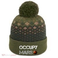 Occupy Mars Space Explorer The Baniff Cuffed Pom Beanie thumb 0
