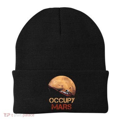 Occupy Mars Tee Beanie