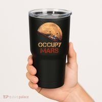 Occupy Mars Tee Tumbler thumb 2