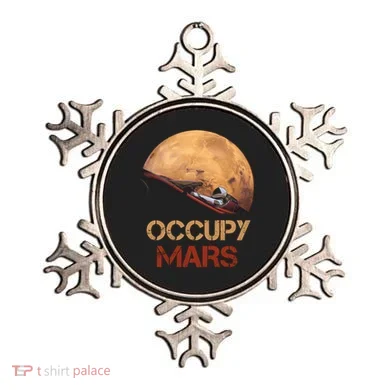 Occupy Mars Tee Ornament