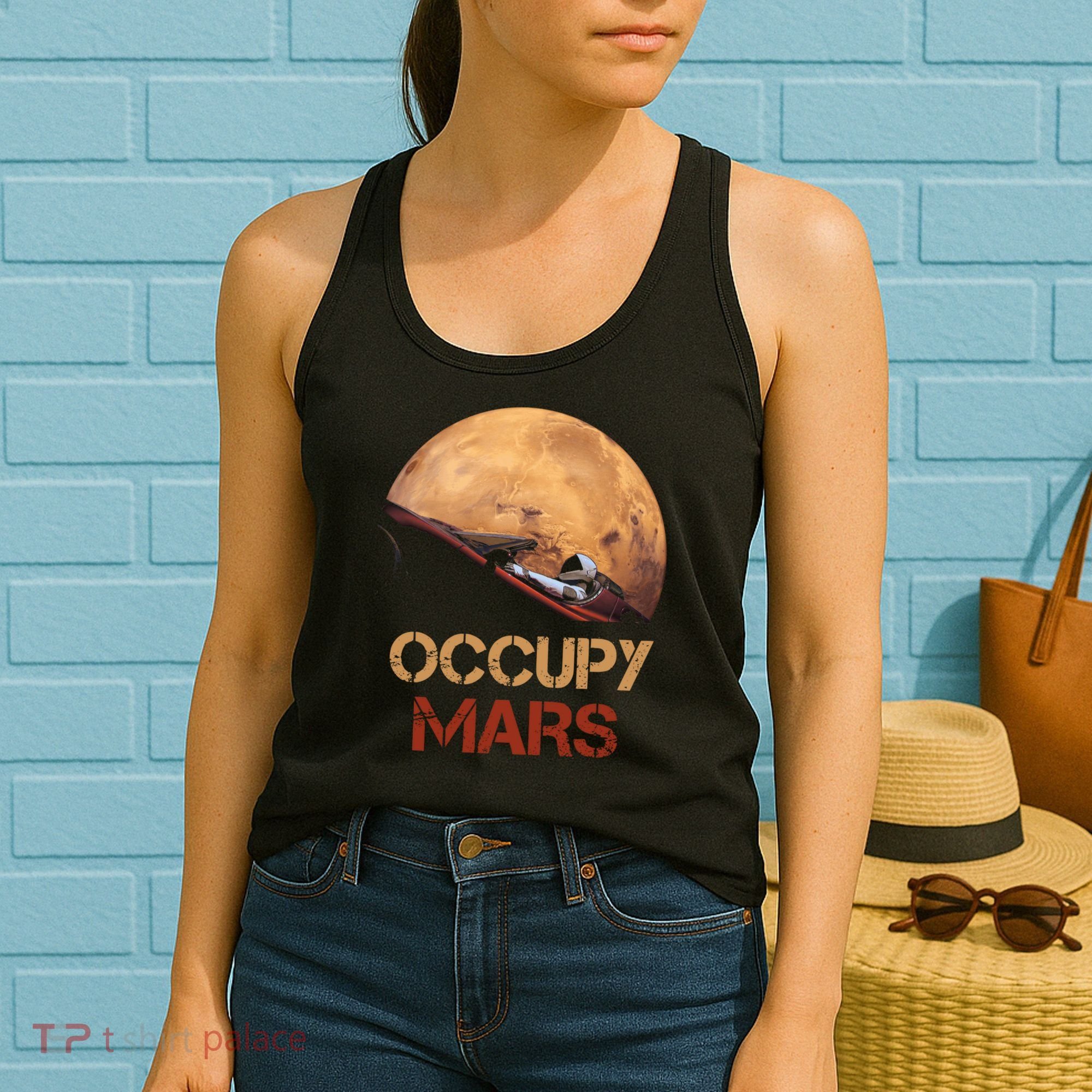 Occupy Mars Tee Women's Tank Top