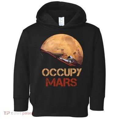 Occupy Mars Tee Toddler Hoodie