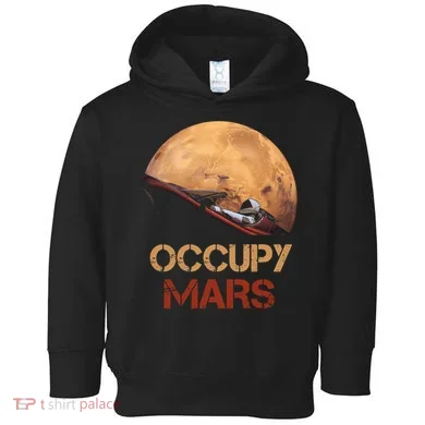 Occupy Mars Tee Toddler Hoodie