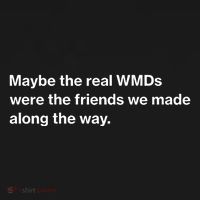 Oafnation Maybe The Real Wmds Were The Friends We Made Along The Way T-Shirt thumb 7