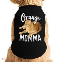 Orange Momma Tabby Lover Funny Saying Graphic Doggie Tank thumb 0