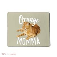 Orange Momma Tabby Lover Funny Saying Graphic Mousepad thumb 0