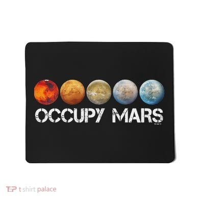 Occupy Mars Terraform Mousepad