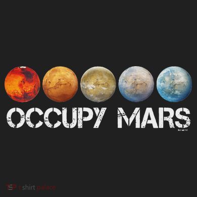 Occupy Mars Terraform Sport-Tek Posi-UV Pro Polo