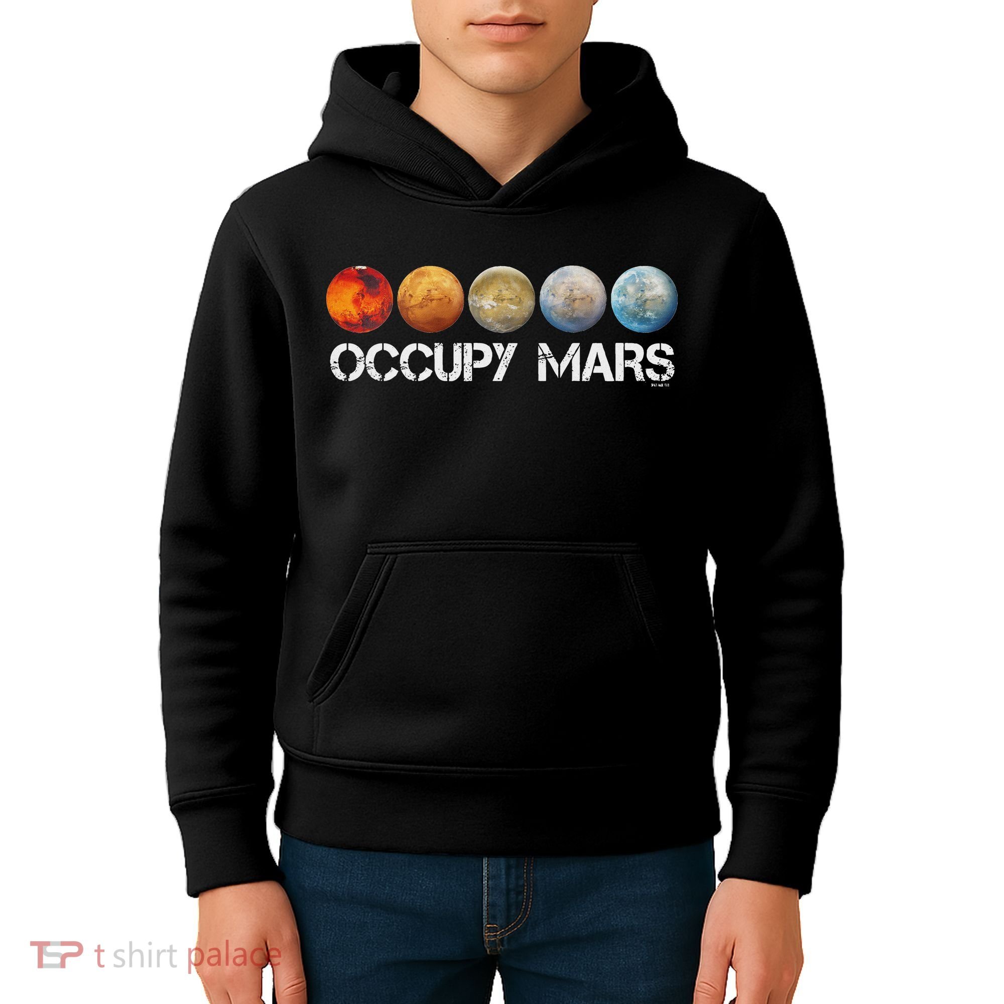 Occupy Mars Terraform Kids Hoodie