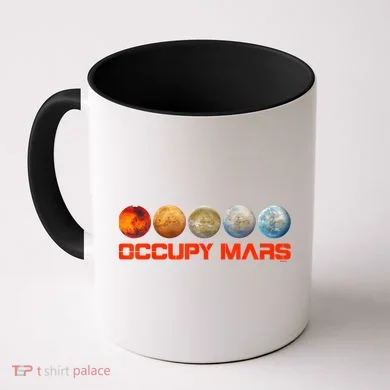 Occupy Mars Terraform Coffee Mug