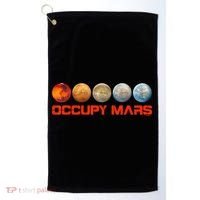 Occupy Mars Terraform Golf Towel thumb 0