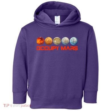 Occupy Mars Terraform Toddler Hoodie