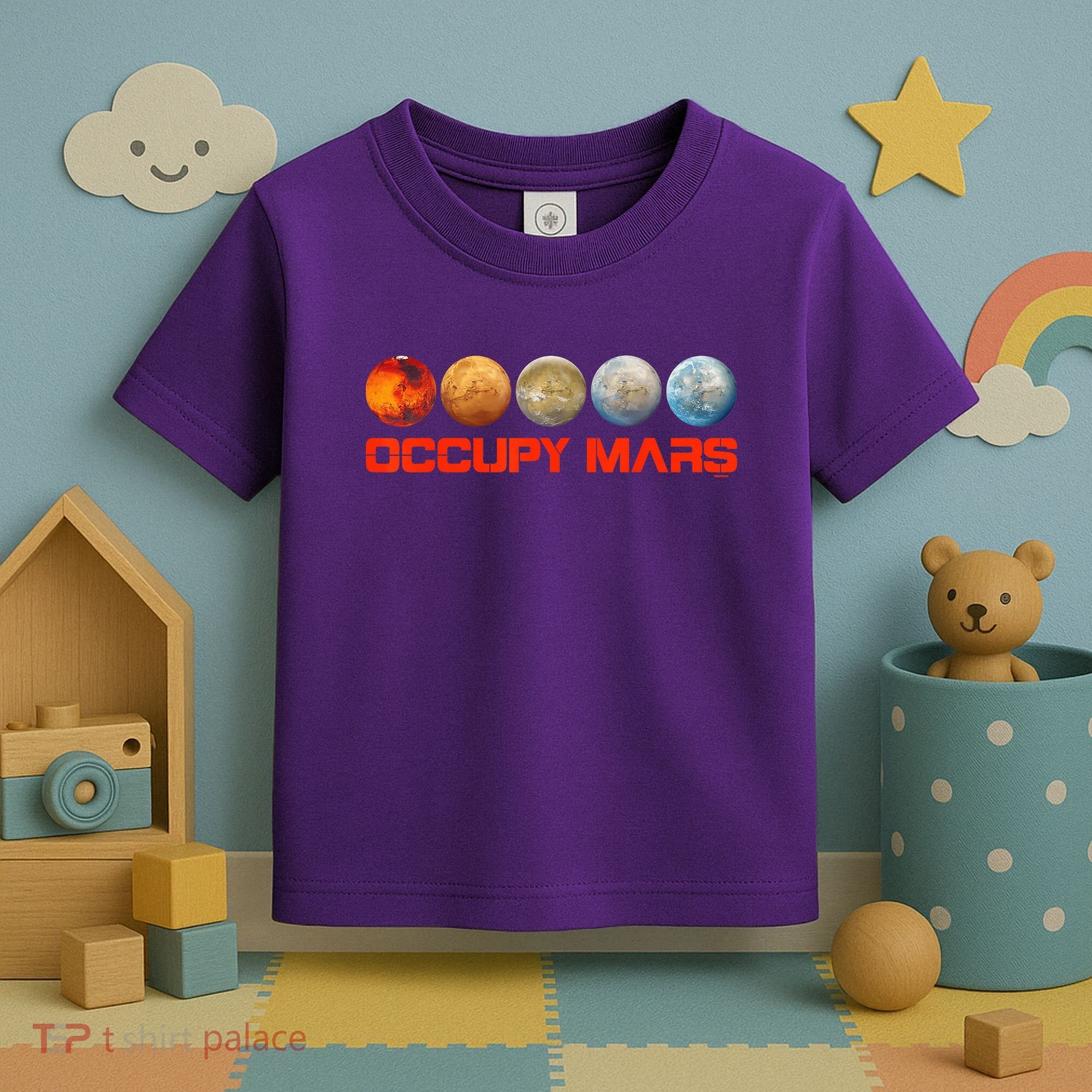 Occupy Mars Terraform Toddler T-Shirt