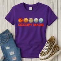 Occupy Mars Terraform Women's T-Shirt thumb 3
