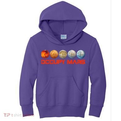 Occupy Mars Terraform Kids Hoodie