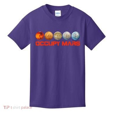 Occupy Mars Terraform Kids T-Shirt