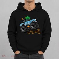 Oktoberfest Monster Truck Pretzels German Hoodie thumb 0
