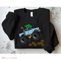 Oktoberfest Monster Truck Pretzels German Sweatshirt thumb 2