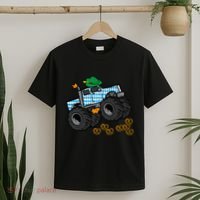 Oktoberfest Monster Truck Pretzels German T-Shirt thumb 2