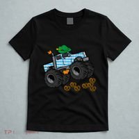 Oktoberfest Monster Truck Pretzels German T-Shirt thumb 5