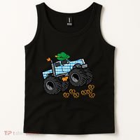 Oktoberfest Monster Truck Pretzels German Tank Top thumb 2