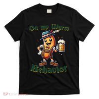 On My Wurst Behavior Funny Oktoberfest Costume Outfit German T-Shirt thumb 0