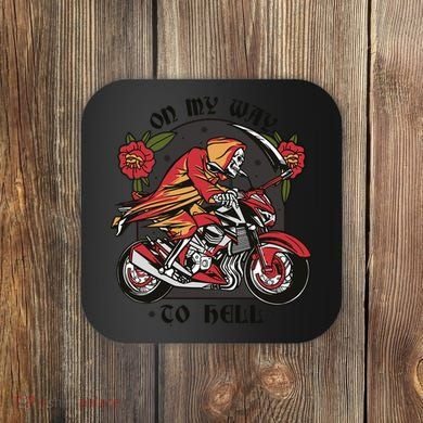 On My Way To Hell Motorcycle Coaster