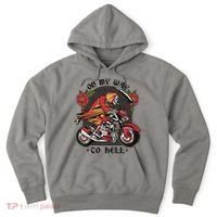 On My Way To Hell Motorcycle Hoodie thumb 0