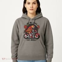 On My Way To Hell Motorcycle Hoodie thumb 5
