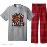 On My Way To Hell Motorcycle Pajama Set thumb 0